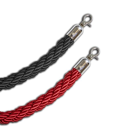 Popular Twisted Rope Black and Red