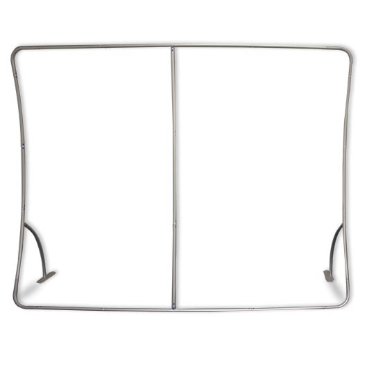 Vertical Tube Wall Display Stand Frame