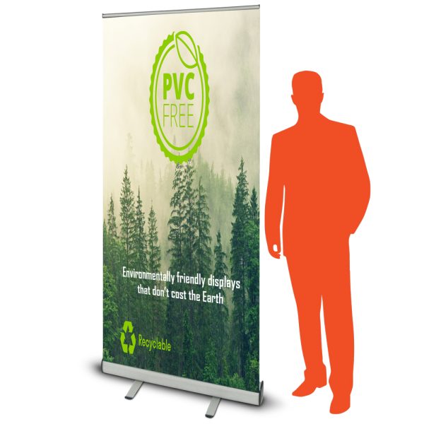 850mm wide PVC-Free Budget Roller Banner